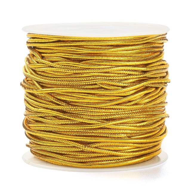 Approx 20m/roll 1mm Golden Silver Color Rubber Elastic Cord Stretchy String  Cord Elastic Cord for DIY Jewelry Beading Making - AliExpress